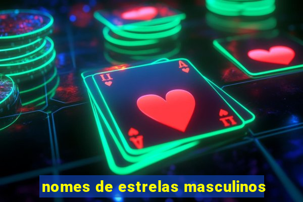 nomes de estrelas masculinos